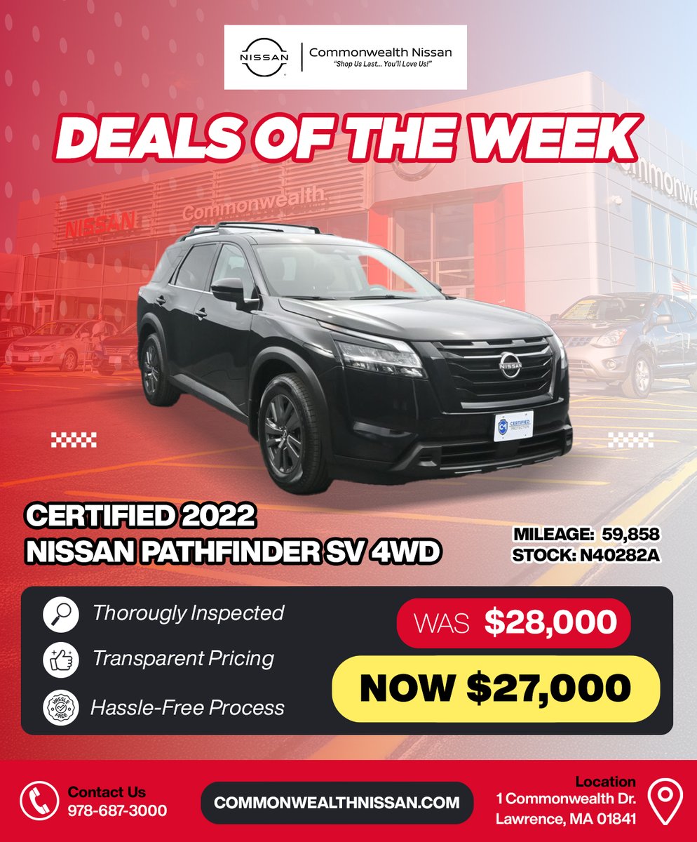 With 500+ certified and pre-owned vehicles across all five brands, the savings are stacked and the selection is unbeatable! 🚗💨 SUVs, trucks, sedans — all ready to roll and priced to move.

Stop in or shop online at ShopUsLast.com
#PreOwnedDeals #UsedCarSavings