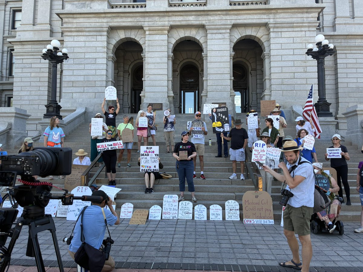 They’re trying to pass this monstrous bill while Americans aren’t looking. 

But we see them. #savemedicaid #killthebill