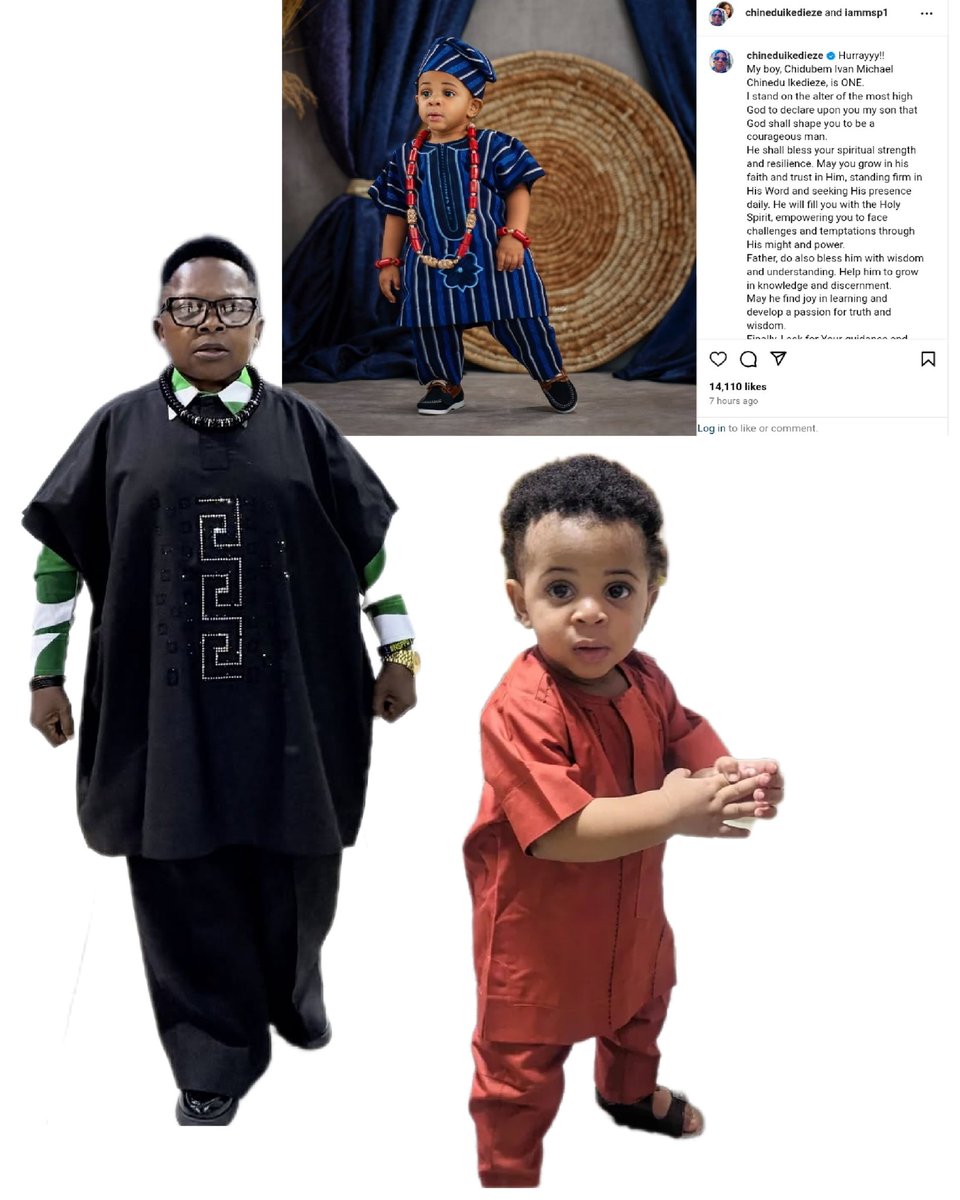 NollyGallery's tweet photo. Nollywood legend and actor Chinedu Ikedieze (A.K.A  Aki), celebrate his son as he turn plus one today 🎉 https://t.co/iIKuj0RDz9