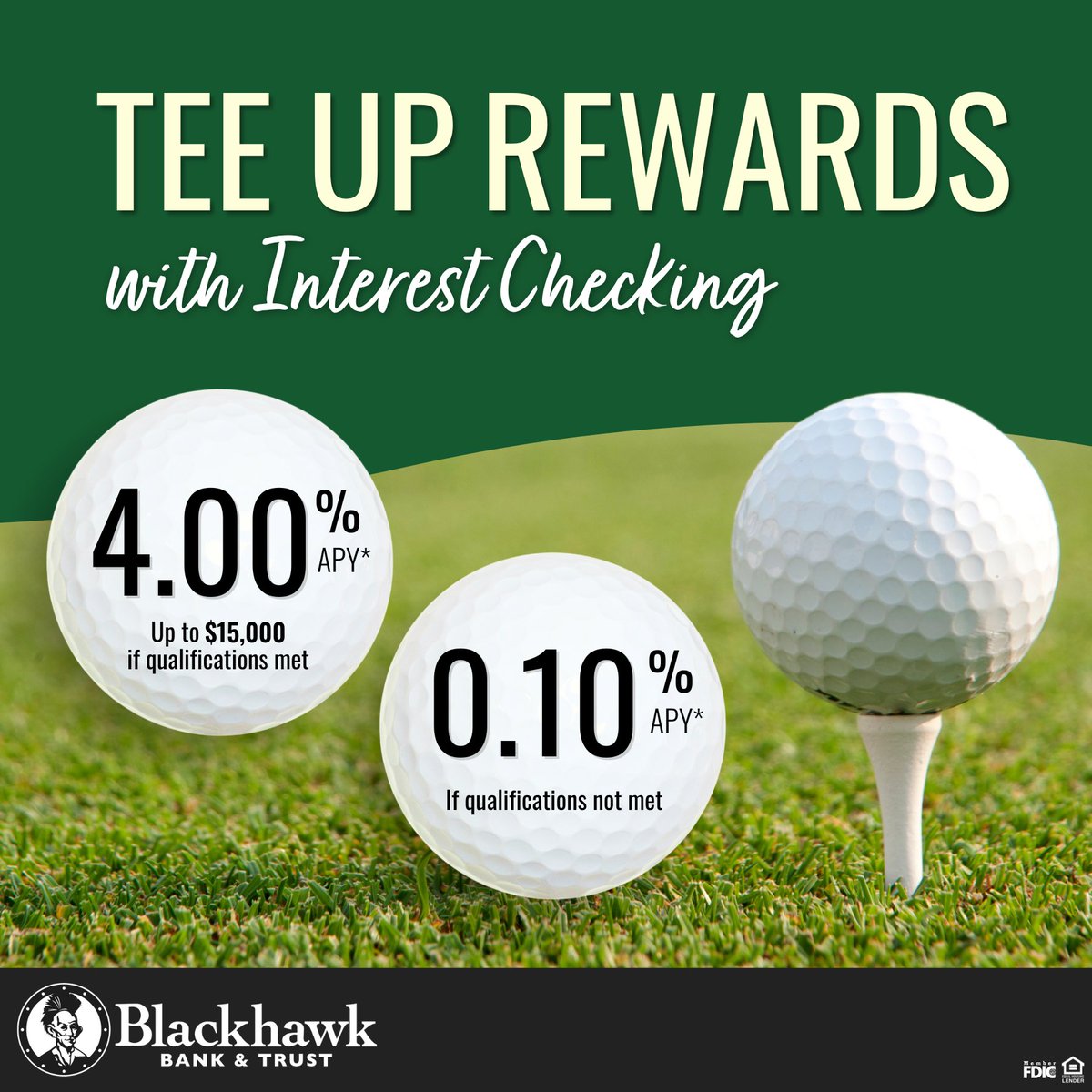 ⛳Tee up better banking. Earn interest and stay on par with your financial goals with our Interest Checking Account. 💰Learn more: choosethechief.com/personal/check…