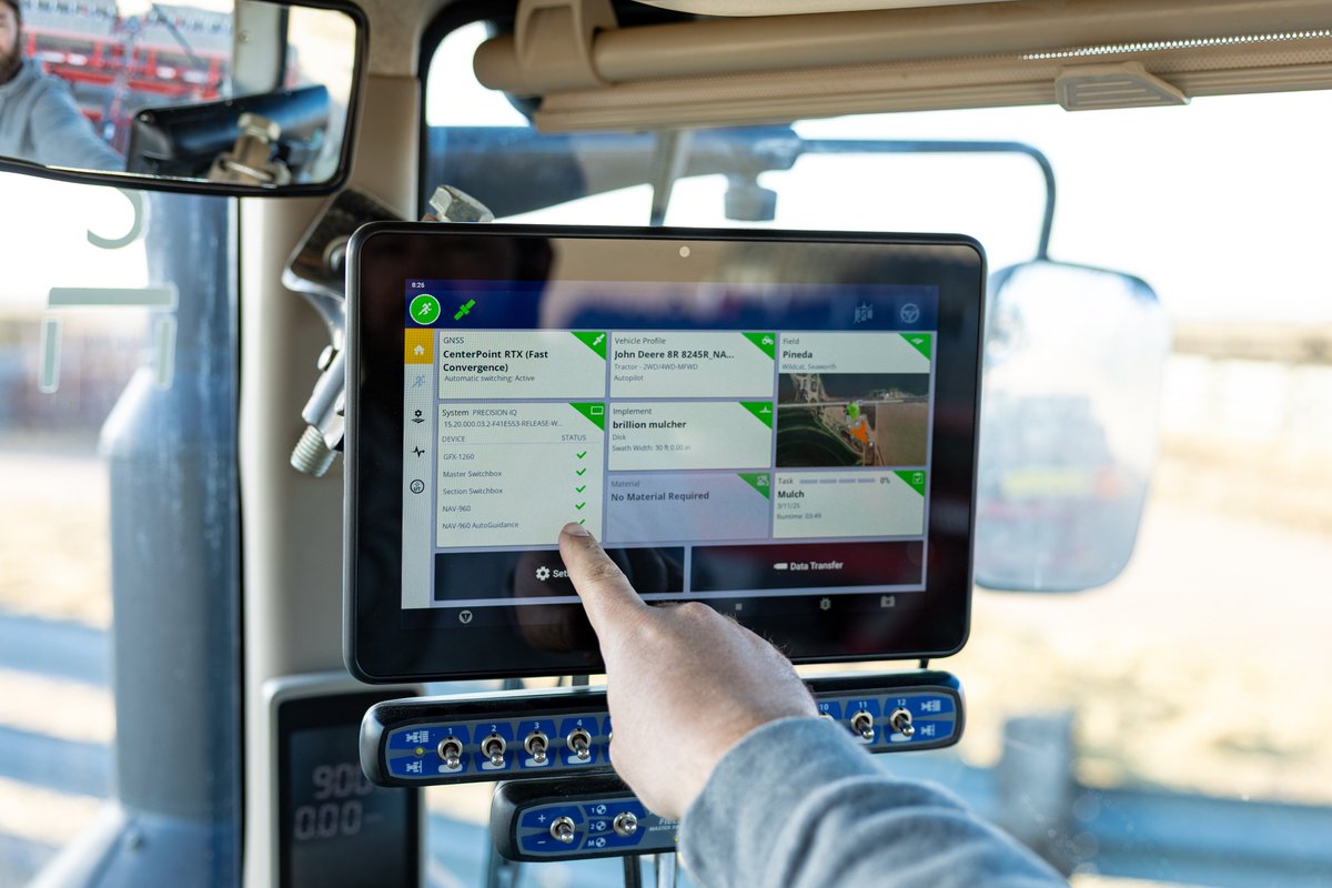 What makes the NAV-960™ stand out?

📡 Tracks more satellites for better accuracy
⚡ Fast, smart processing for tough field jobs
🛠️ Built to survive the harshest farm conditions
🌐 Works with Precision-IQ + all steering levels

Learn more ‣ ptxtrimble.com