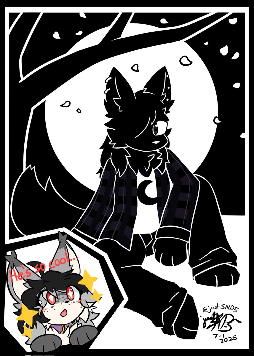 SNP-5 (Mitsu!~) (@just_snp5) on Twitter photo my part of an art trade with <a href="/LotsofLatte/">KURØKAMI 黒狼</a> ! (I still can't believe I'm saying that...) he's such a cool looking wolf...
his part will be in linked in the comments! my part of an art trade with <a href="/LotsofLatte/">KURØKAMI 黒狼</a> ! (I still can't believe I'm saying that...) he's such a cool looking wolf...
his part will be in linked in the comments!