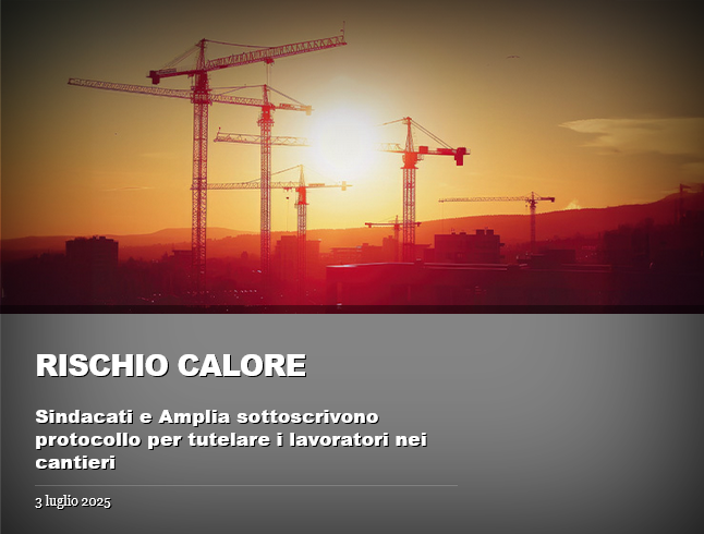 FENEALUIL_'s tweet image. Emergenza #caldo
Amplia e #sindacati #edili sottoscrivono protocollo
"Ci auguriamo che misure simili possano essere introdotte anche in altre importanti realtà aziendali."
Leggi di piu' ➡️fenealuil.it/rischio-calore…