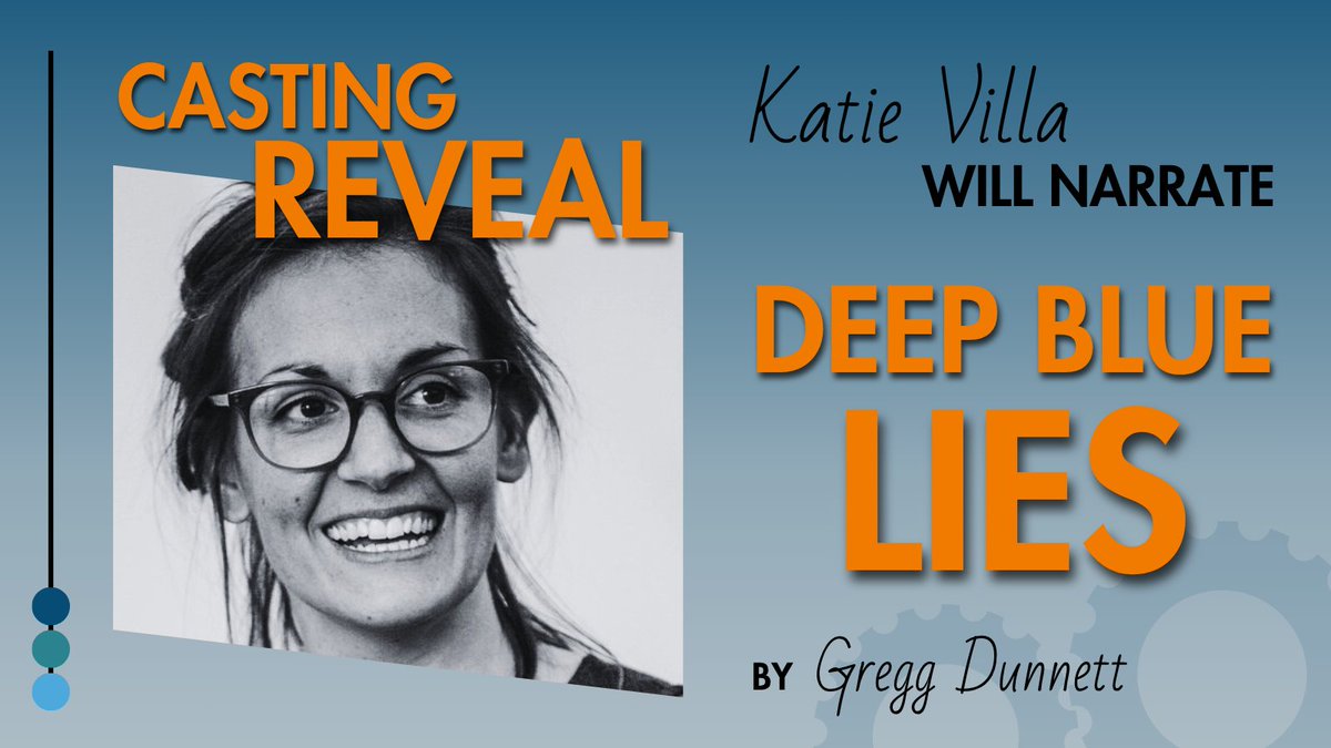 Audio Factory (@audiofactoryuk) on Twitter photo 🎧 ‘Deep Blue Lies’ #audiobook - coming soon!
The talented #VoiceActor <a href="/KatieVillaUK/">Katie Villa</a> will narrate this soon to be released haunting #Thriller by bestselling #author Gregg Dunnett.
Looking forward to working with the fantastic team at @stormbooks_co again on this production. 🎧 ‘Deep Blue Lies’ #audiobook - coming soon!
The talented #VoiceActor <a href="/KatieVillaUK/">Katie Villa</a> will narrate this soon to be released haunting #Thriller by bestselling #author Gregg Dunnett.
Looking forward to working with the fantastic team at @stormbooks_co again on this production.