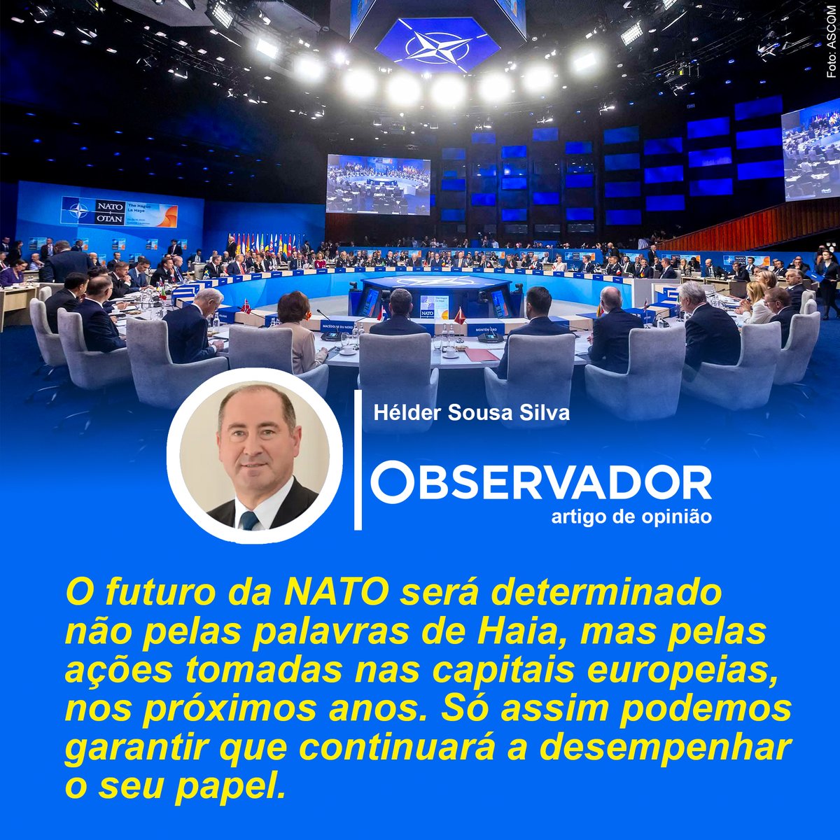 ‼️Haia 2025: ego e realpolitik‼️

A Europa acordou, em Haia, com a certeza que o mundo mudou irrevogavelmente. A cimeira da NATO foi um momento de clarificação histórica sobre o lugar da Europa no tabuleiro geopolítico global. Os 32 aliados não se reuniram apenas para concordarem