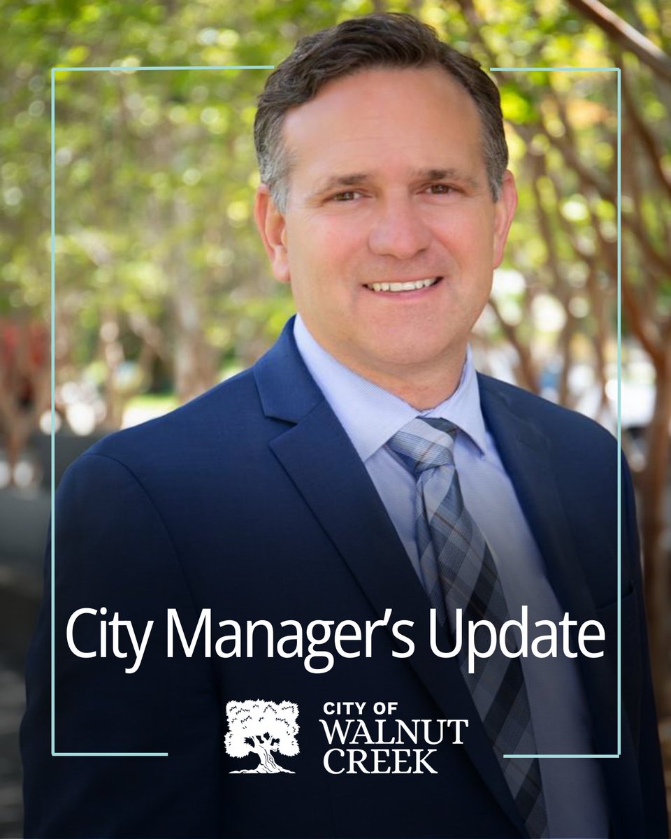 Get the latest on the Tice Valley Park Athletic Field Lighting Project, proposed new playground designs for Civic Park and Walden Park, Arts + Rec's Movies Under the Stars, and more from Walnut Creek’s City Manager, Dan Buckshi. content.govdelivery.com/accounts/CAWC/… 🌳 #CityofWalnutCreek