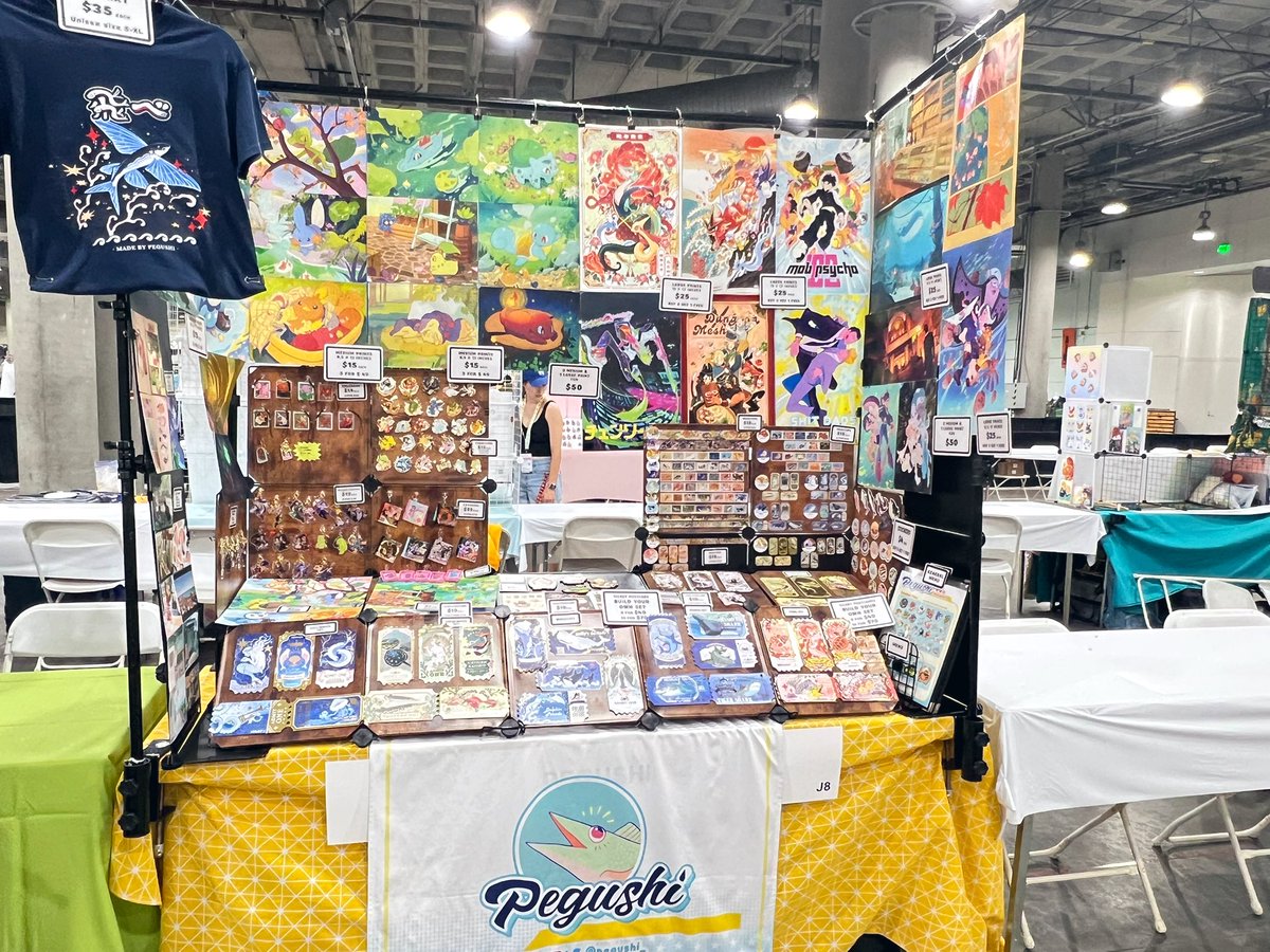 pegushi_'s tweet image. Here at J08!!!
#animeexpo #ax2025 #ax2025artistalley #axartistalley2025