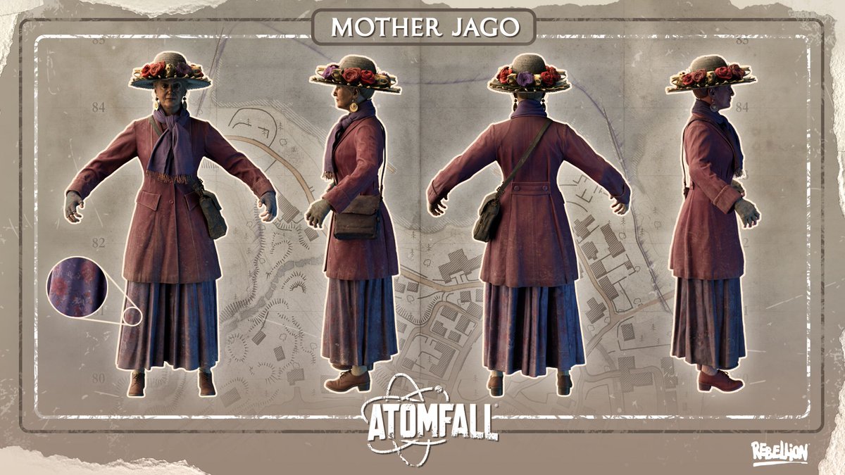 AtomfallGame's tweet image. Want to channel your inner Mother Jago? 🌹
Here is our cosplay guide to set you on your journey
