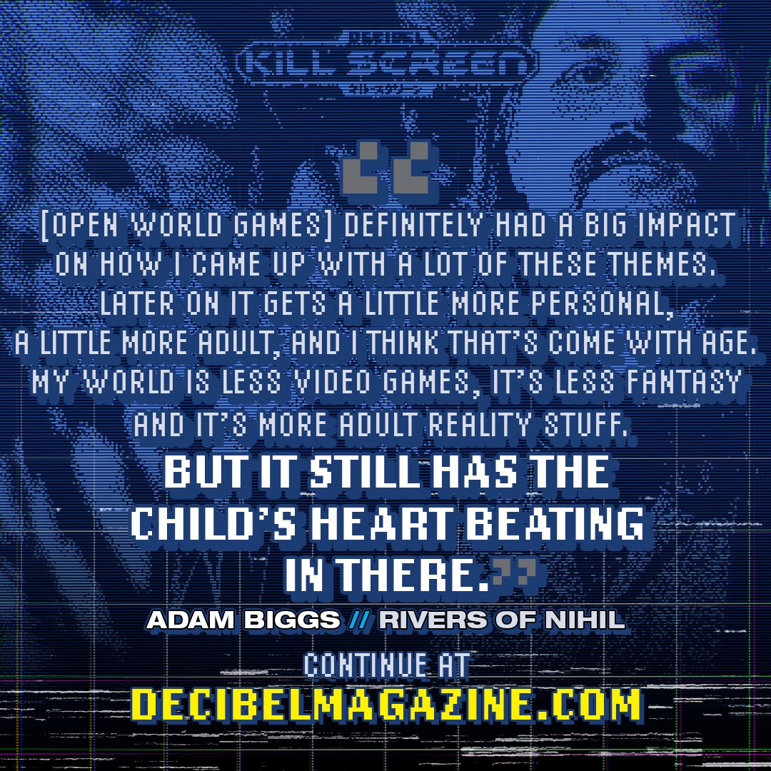 dBKillScreen's tweet image. ICYMI: Adam Biggs of @riversofnihil may have the reality of the world weighing on his lyrics, but it’s the open world of some of gaming’s most celebrated JRPGs that got him started.
Read the interview now ➡️ tinyurl.com/dBKillScreen065