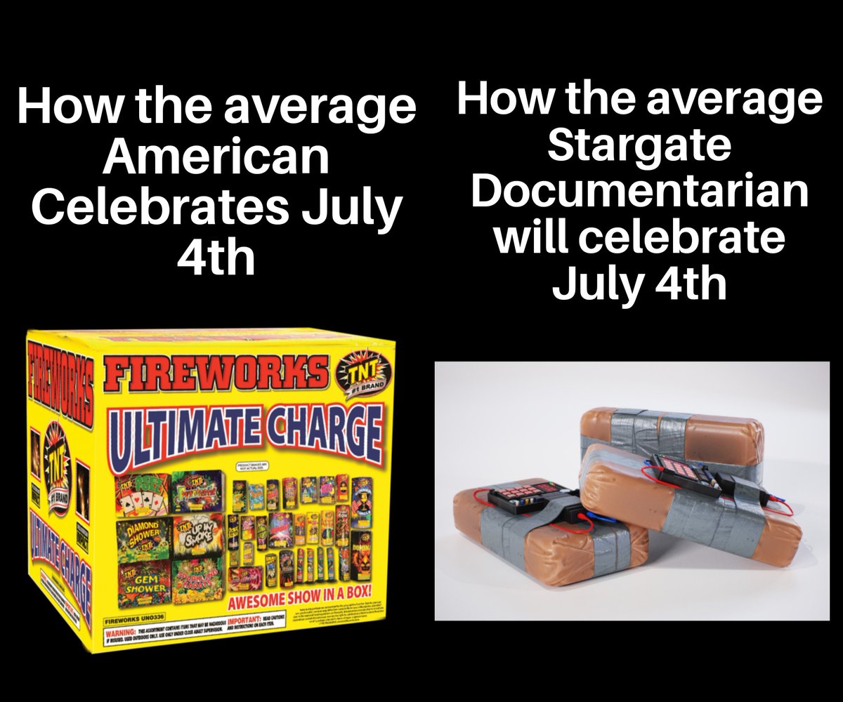 Good morning Stargate July 4th appreciators