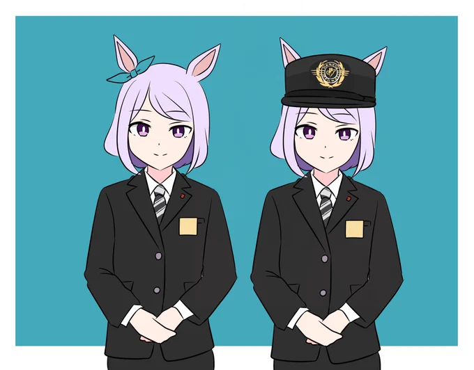 お題でウマ娘と阪急のコラボ?がみたいです でしたので…マックちゃんで