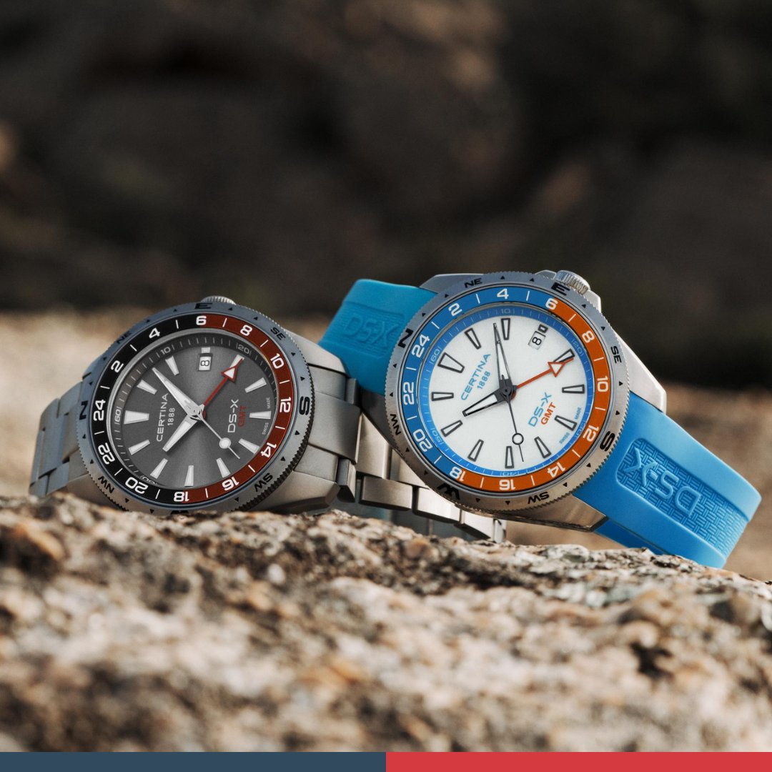 helveticz's tweet image. 🧳 Takhle mají vypadat hodinky na cestování! Nenajdete na nich „jenom“ pratické GMT, ale rovnou i kompasovou lunetu! A to ve 41mm pouzdru s 200m voděodolností.

🔎 Více vám toho o těchto nových @Certina DS-X GMT povíme na helveti.cz/ds-x

#certina #certinadsx #gmtwatch