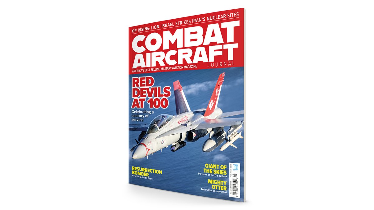 NEW ISSUE OUT NOW! The latest issue of Combat Aircraft Journal is on sale now!

Get your copy of the August 2025 issue direct from the Key Publishing Shop at a reduced price and with FREE postage! bit.ly/3TIdkup?utm_so…