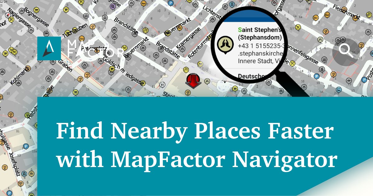 mapfactor's tweet image. Summer travel? ☀️ Find petrol stations, restaurants &amp;amp; sights near you – even offline!
🗺️ From the map or menu in MapFactor Navigator (Android &amp;amp; iOS)
📖 2 quick guides here: linktr.ee/mapfactor
#navigatorapp #gpsnavigation #roadtrip #mapfactor #POI #Travel