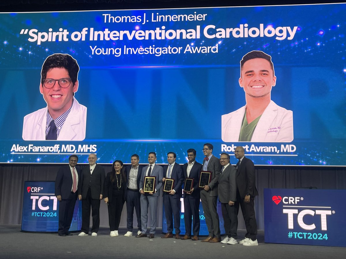 jaygirimd's tweet image. Are you under 40 &amp; pushing interventional cardiology forward through excellent clinical care and investigation?
Apply for the @crfheart 2025 Linnemeier Award!
Join last years’ winners, @RobertAvramMD &amp; @PennCardiology star Alex Fanaroff, &amp; be recognized as young leader in IC.