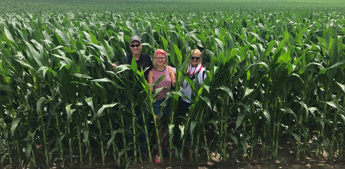 Growing up in Iowa you hear things like “knee high by the Fourth of July” and know damn well it’s shoulder height
