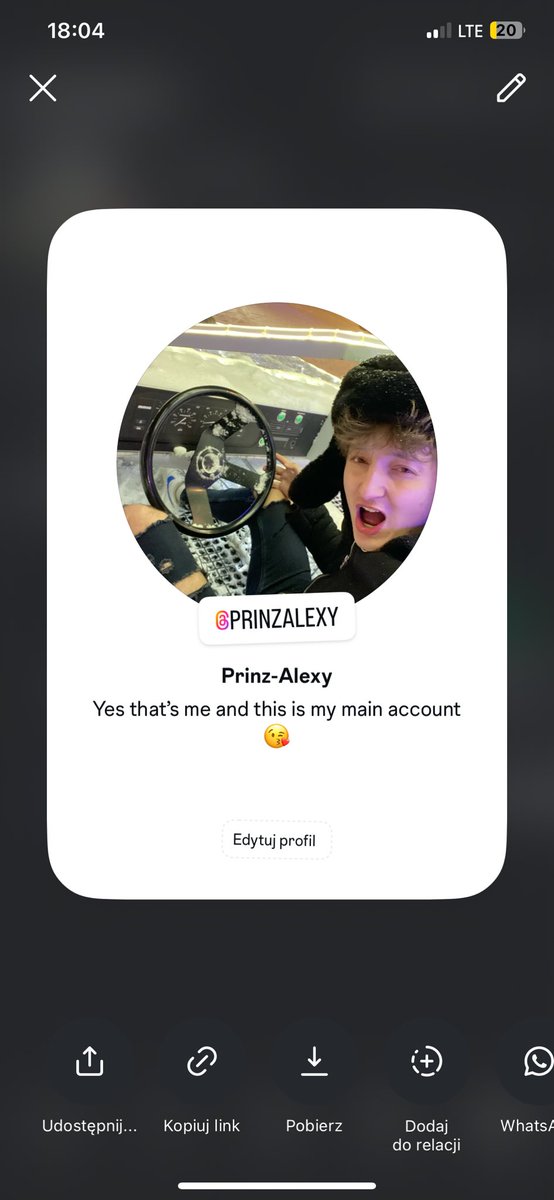 My New Instagram Ready for a Ride? 🔥
Add me 😘 🚗 instagram.com/prinzalexy/pro…