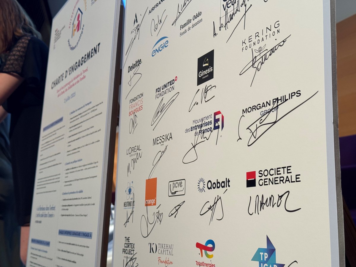 Hier, nous avons signé la Charte d'engagement des entreprises mobilisées pour l’enfance protégée. ✍️
Cette signature reflète notre volonté de contribuer activement à relever les défis de la protection de l’enfance, en soutenant les jeunes les plus vulnérables.

©Maisonleslobry
