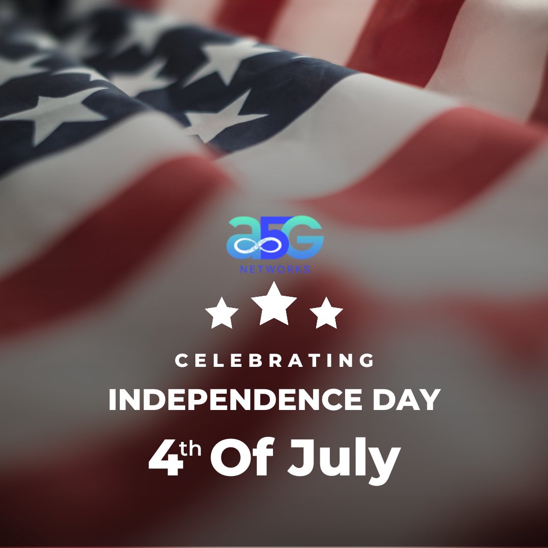 On this day of independence, we honor the values of liberty and democracy and the sacrifices that have made them possible.
Let’s celebrate the red, white, and blue with gratitude in our hearts.
𝐇𝐚𝐩𝐩𝐲 4𝐭𝐡 𝐨𝐟 𝐉𝐮𝐥𝐲! 🇺🇸

#FourthOfJuly #IndependenceDay2025 #A5gnetworks