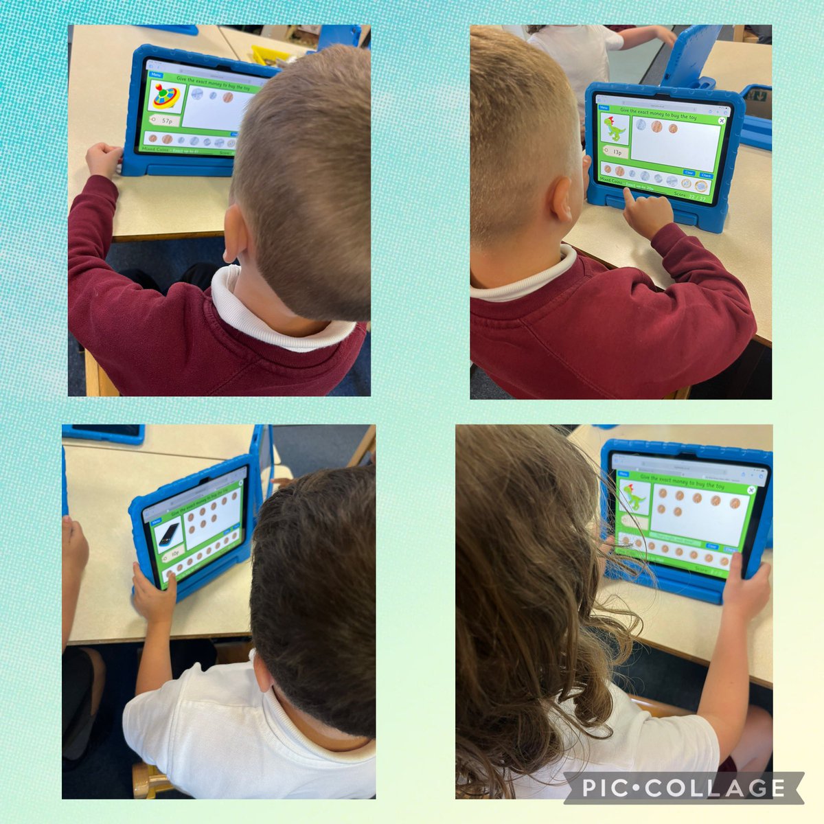 In maths year 1 have been learning about money 💰 Today we used coins to make different amounts <a href="/MabLanePri/">Mab Lane Primary Sch</a>