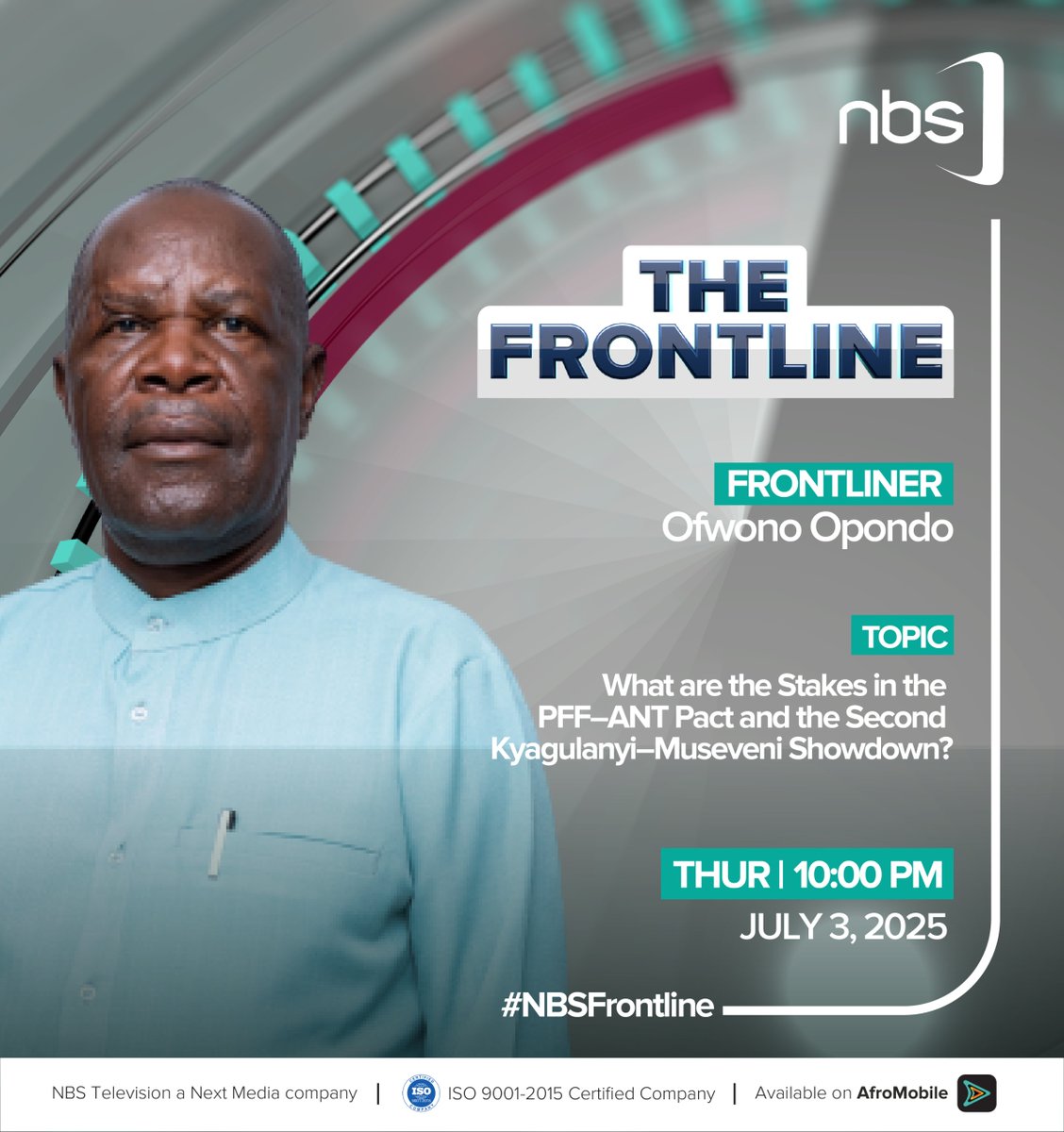 Mugenyi Henry (@mugenyihenry_) on Twitter photo Road to 2026: Can new political alliances shift the tide?
Tonight on #NBSFrontline at 10 PM hosted by <a href="/SimonKaggwaNjal/">Simon Kaggwa Njala</a>.
#NBSUpdates Road to 2026: Can new political alliances shift the tide?
Tonight on #NBSFrontline at 10 PM hosted by <a href="/SimonKaggwaNjal/">Simon Kaggwa Njala</a>.
#NBSUpdates