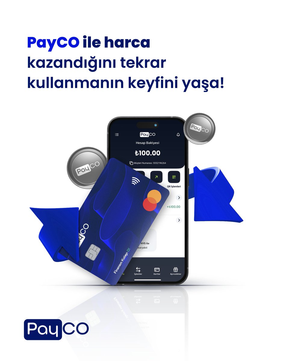 Alışverişin sadece harcama değil, kazanca da dönüşebilir! PayCO ile yaptığın harcamalarda anında cashback kazan, cebine değer kat!

Hemen indir, fırsatlarla dolu alışveriş deneyimini kaçırma!

#PayCO #finansınkolayıo