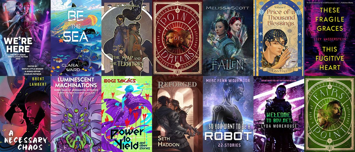 It's the very last day for the 2025 Pride Bundle! Don't miss out on these 14 titles, going away in just a few hours! storybundle.com/pride