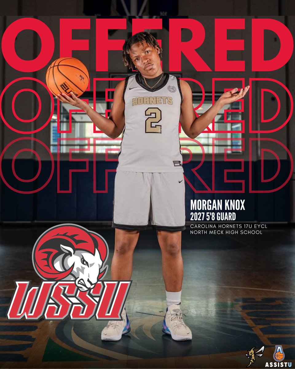 Morgan Knox (@morganknox2027) on Twitter photo I am blessed to receive an offer from Winston-Salem State University. All glory to god🙌. Thank you, coach, for believing in me🙏. <a href="/wssuwhoops/">WSSU Women's Hoops</a> <a href="/CoachTierraRudd/">Tierra Terry</a> I am blessed to receive an offer from Winston-Salem State University. All glory to god🙌. Thank you, coach, for believing in me🙏. <a href="/wssuwhoops/">WSSU Women's Hoops</a> <a href="/CoachTierraRudd/">Tierra Terry</a>