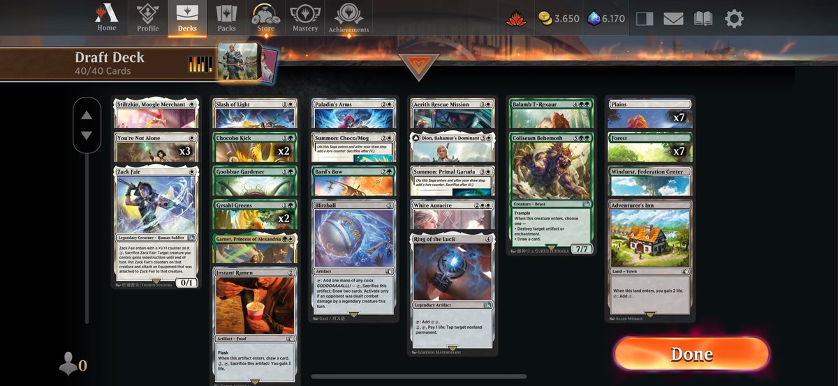 teosmagic's tweet image. Otro 7-1 jugando GW Aggro, “You’re Not Alone” MVP absoluto de la baraja.
