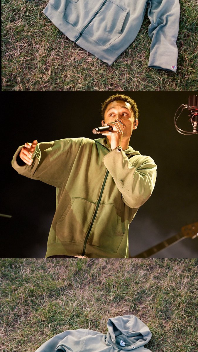Loyle Carner stepped onto the Stage at #Glastonbury 2025 wearing