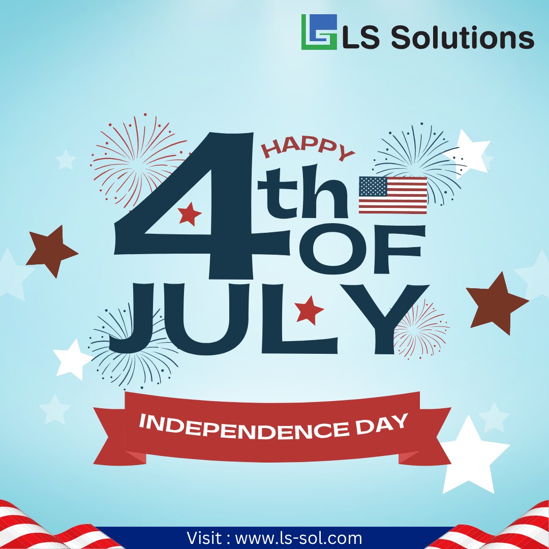 Happy 4th July

#july4th #usindependence #independenceday #freedom #lssolutions