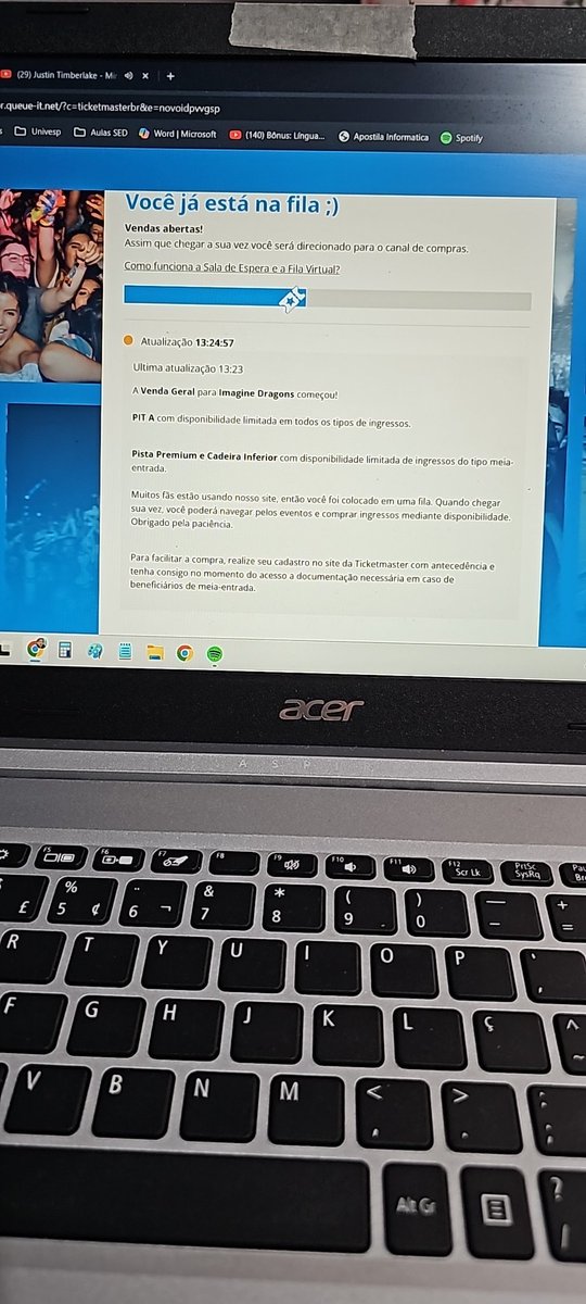 elainesous's tweet photo. Pq? No outros shows do Imagine Dragons eu consegui tão rápido o ingresso 😰 https://t.co/UE9JAKwk1P
