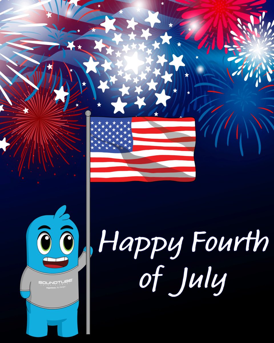 🇺🇸Happy Fourth of July from SoundTube! Our offices will be closed on Friday, July 4th, to celebrate Independence Day. We hope you have a safe and enjoyable holiday!
#SoundTube #FourthofJuly #IndependenceDay #ProAudio