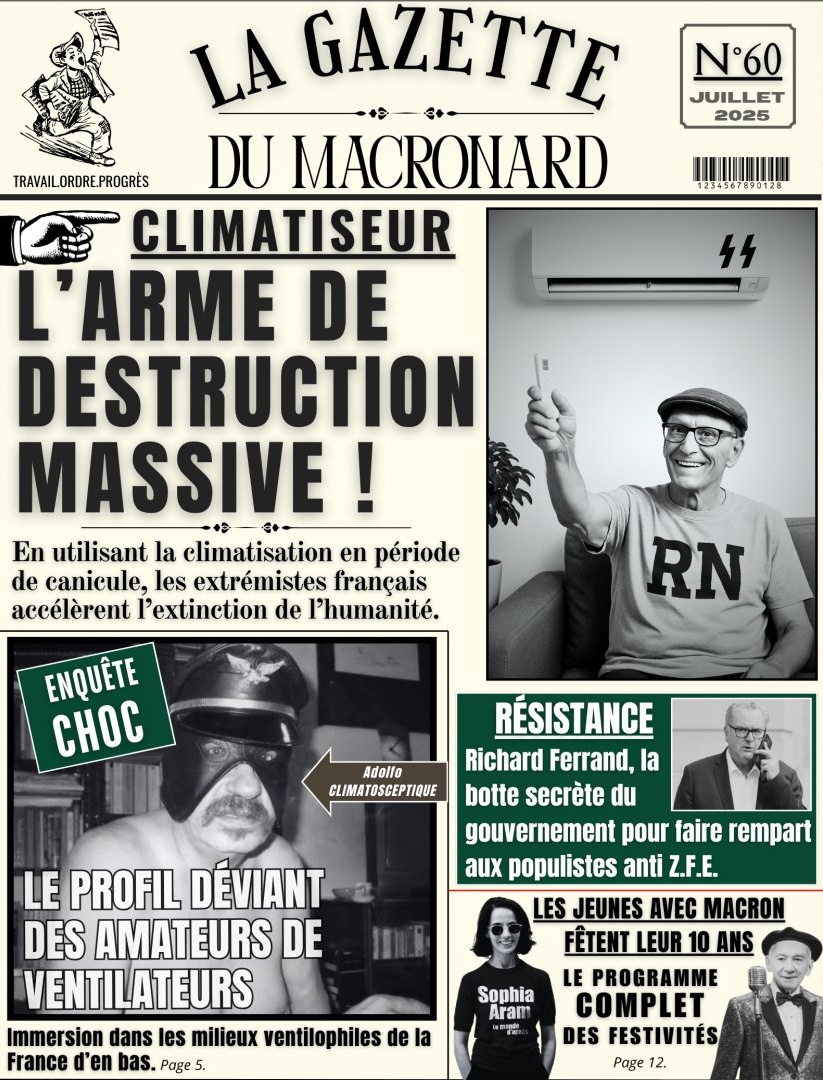 🔔Les amis, la Une de la Gazette. En responsabilité.