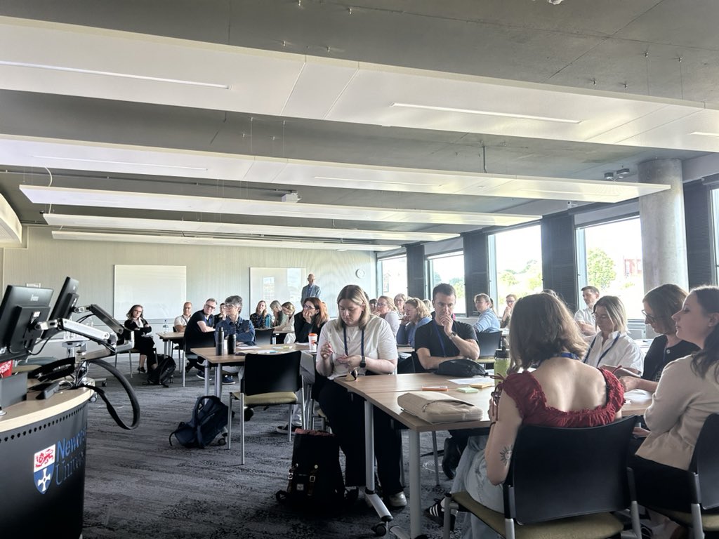 A great day in Newcastle #HSRUK25 - thanks for all those who joined us (8 <a href="/NIHRresearch/">National Institute for Health and Care Research</a> Policy Research Units including) to talk about policy impact and how we capture it 🙏 <a href="/hscwru/">HSCWRU</a>