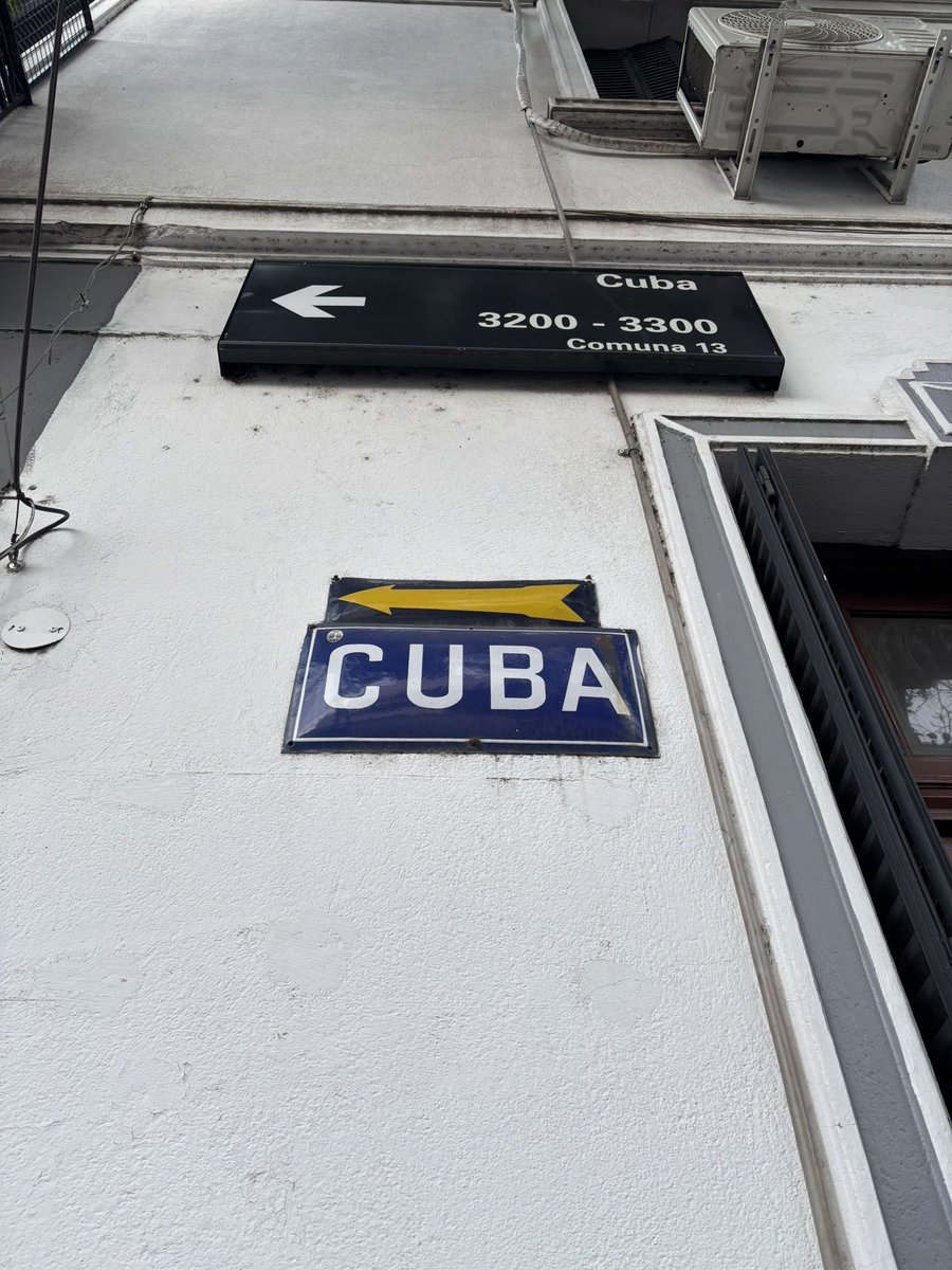 Old and new signage coexisting