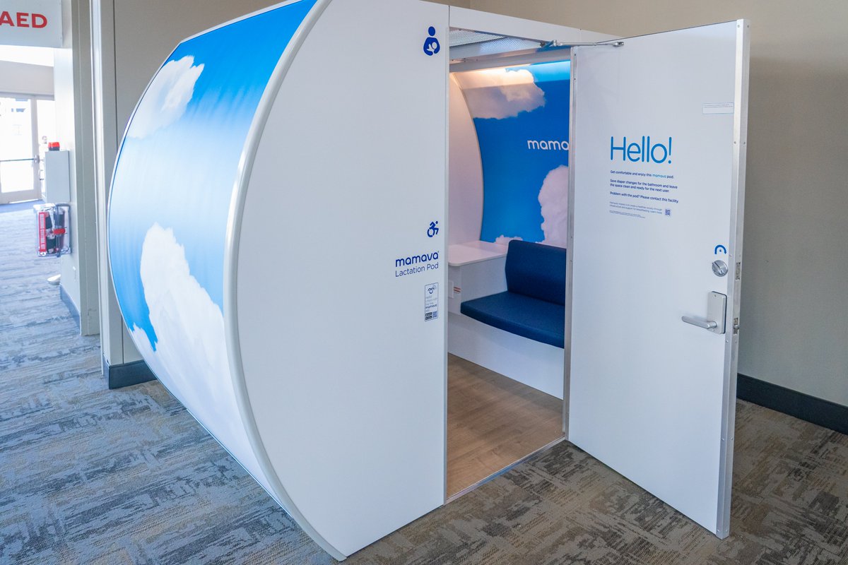 SDConventionCtr's tweet image. Introducing our new @MAMAVA lactation pod in Lobby H! These pods augment two existing Mothers Lounges, giving guests even more access to clean, private spaces. Parents can use the Mamava app to find & unlock the pods.
Details: sdcc.link/mamava