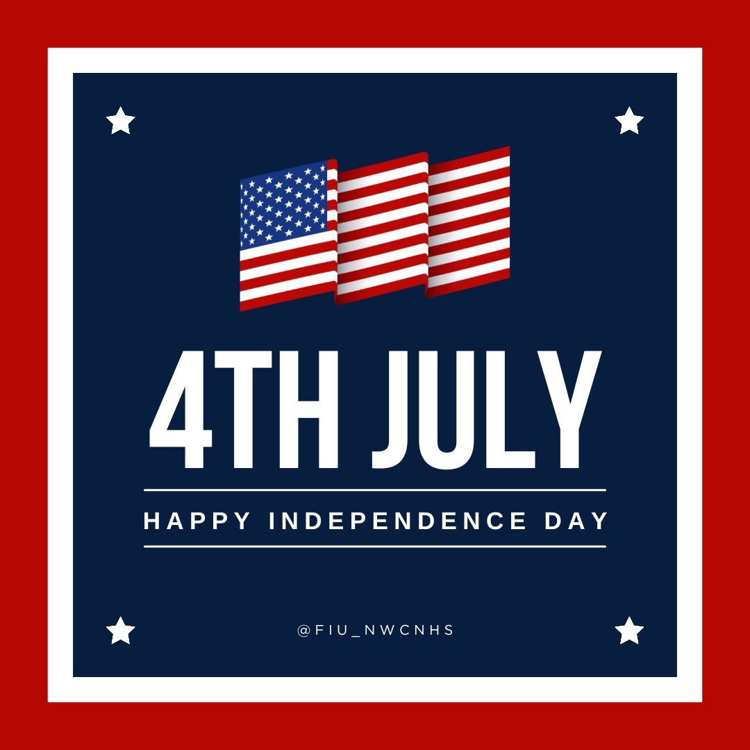 Happy Independence Day! The university will be closed in observance of this holiday. Spend time with your loved ones and enjoy your long weekend!