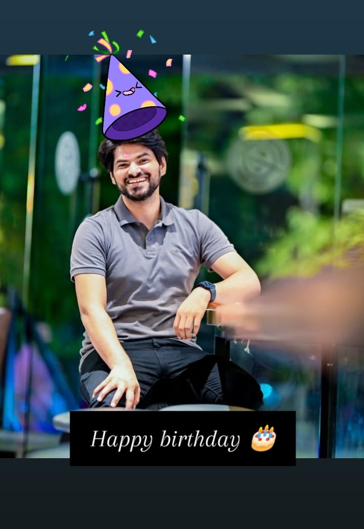 Jaweriya (@jaweriya21) on Twitter photo <a href="/AbdulqadirARY/">Abdul Qadir</a>
"Happy Birthday to an amazing person! Wishing you a day filled with love, laughter, and all your favorite things 🎉🎂" <a href="/AbdulqadirARY/">Abdul Qadir</a>
"Happy Birthday to an amazing person! Wishing you a day filled with love, laughter, and all your favorite things 🎉🎂"