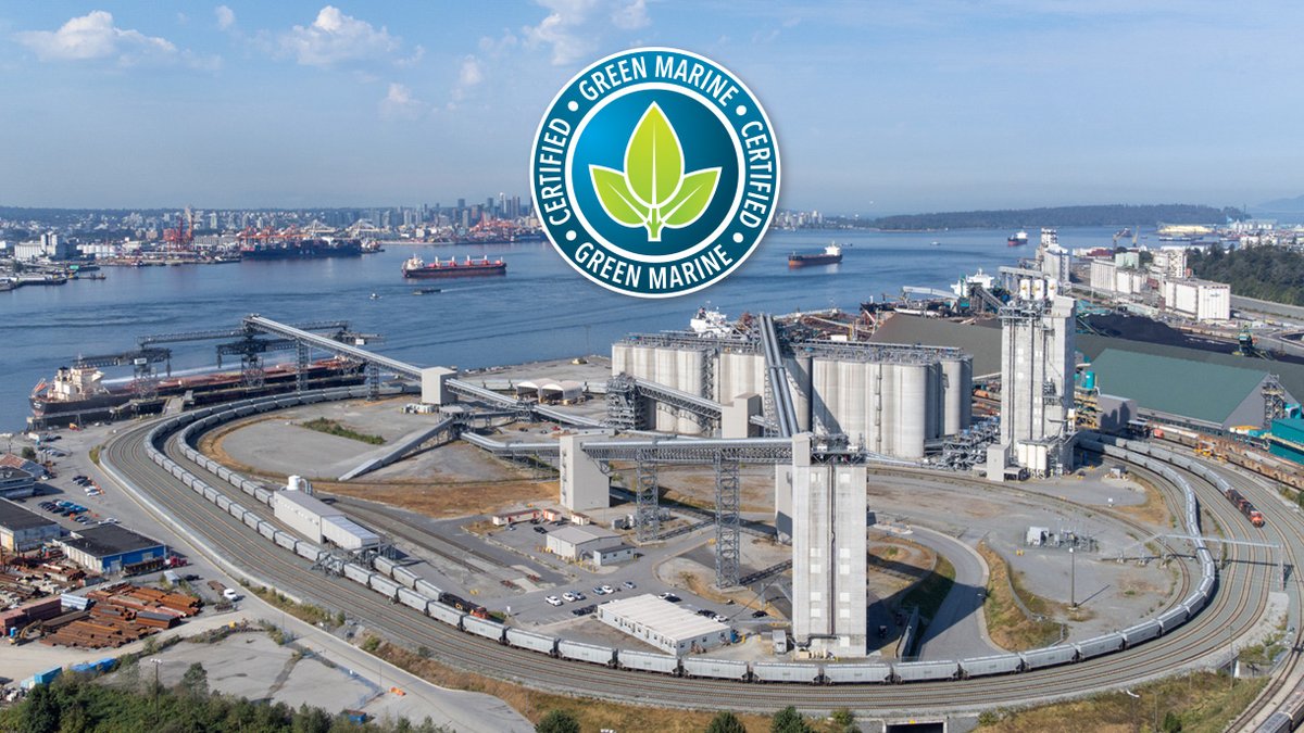 Setting the standard for sustainable ports! All G3 port terminals kept their Green Marine certifications for 2024.

Devenir la référence en matière de ports durables! Les terminaux portuaires G3 ont conservé leur certification Green Marine pour 2024.

📝 g3.ca/en/news/G3-por…