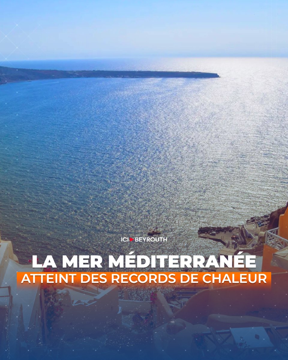 Icibeyrouthnews's tweet image. La #Méditerranée vient d'enregistrer des #Températures marines de 26,01°C, soit 3°C de plus que la moyenne, et les #Scientifiques préviennent que cette vague de chaleur va persister.
La #Chaleur croissante dévaste les #Écosystèmes marins: les #Populations de coraux ont chuté de