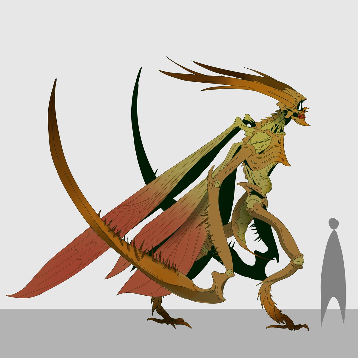 quinnndraws's tweet image. Dr. Insectoid is in

#art #conceptart #sketch #fantasy #fantasyart #dnd #dndart #creaturedesign #monsterdesign #creature
