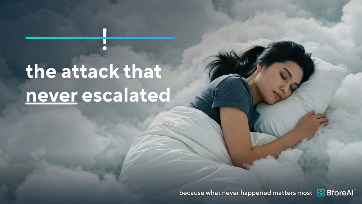 False alarms keep you up. Real threats keep you up.
Scrambling for both? That’s no way to work.

What if you could sleep easy instead?

With PreCrime Intelligence, spot attacks before they start so you can plan your day, not just react.

#CISO #PredictiveSecurity #FinanceSecurity