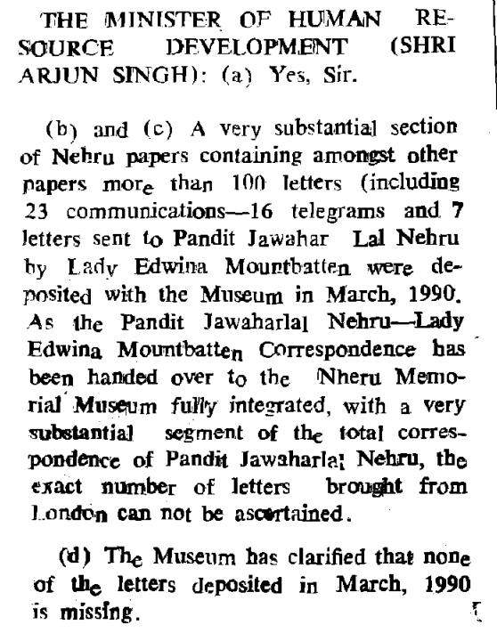 SanskarBarot's tweet photo. Plot twist: Nehru ji aur Edwina ke 100+ love letters bhi Museum mein hai โ London se import kiye gaye! ๐โ๏ธ
British Museum mein kohinoor, Nehru Museum mein ishqnoor. ๐คญ
#History #SpicyFiles #Nehru https://t.co/gF3XhHhmAB