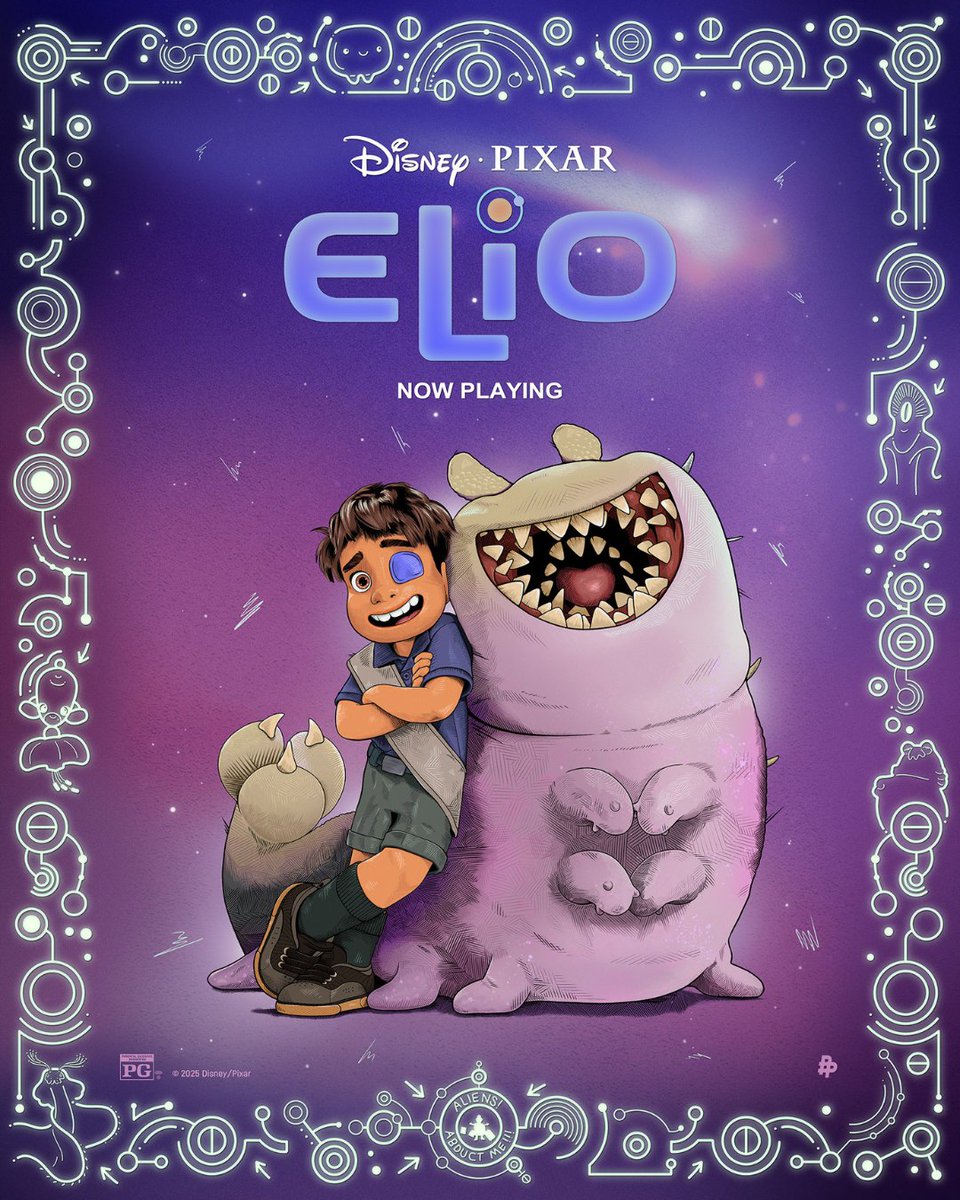 🚀 Stoked to officially team up with <a href="/Pixar/">Pixar</a> for their latest adventure, Elio! This out-of-this-world piece illustrated by Poster Posse artist <a href="/andreaspreis/">Andreas Preis</a> celebrates the cosmic chaos now playing in theaters! 👽🎬

#PixarElio #Elio #PosterPosse #NowPlaying #OfficialArt
