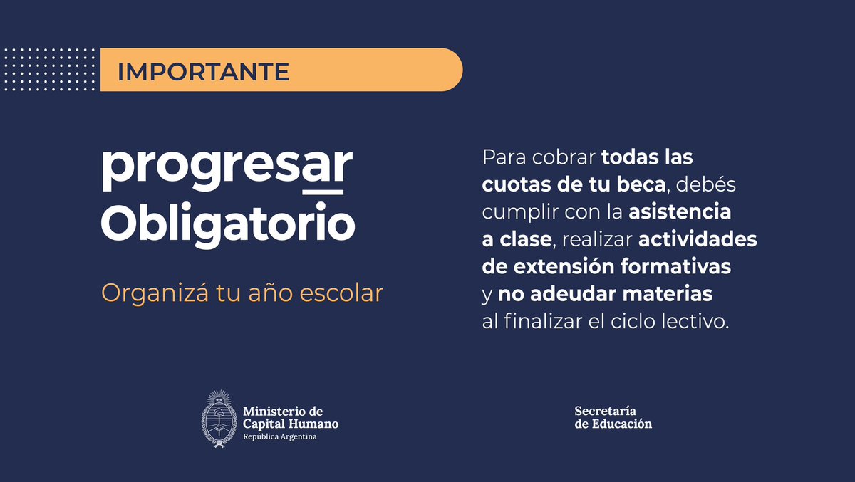 El Programa establece nuevas condicionalidades para mantener tu beca durante 2025. 

En primer lugar, tu asistencia regular será monitoreada mediante tres certificaciones anuales. Además, deberás realizar actividades de extensión formativas y finalizar el ciclo lectivo sin