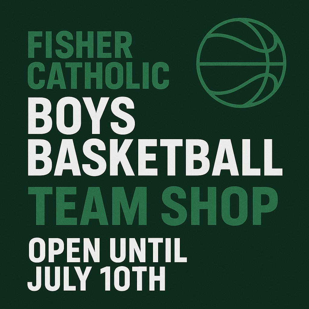 📢 The Fisher Catholic Boys Basketball Team Shop is now OPEN! Grab your Irish gear and support the program 💪🍀

Shop now through July 10th: 

bsnteamsports.com/shop/Cj8QdWJFrg