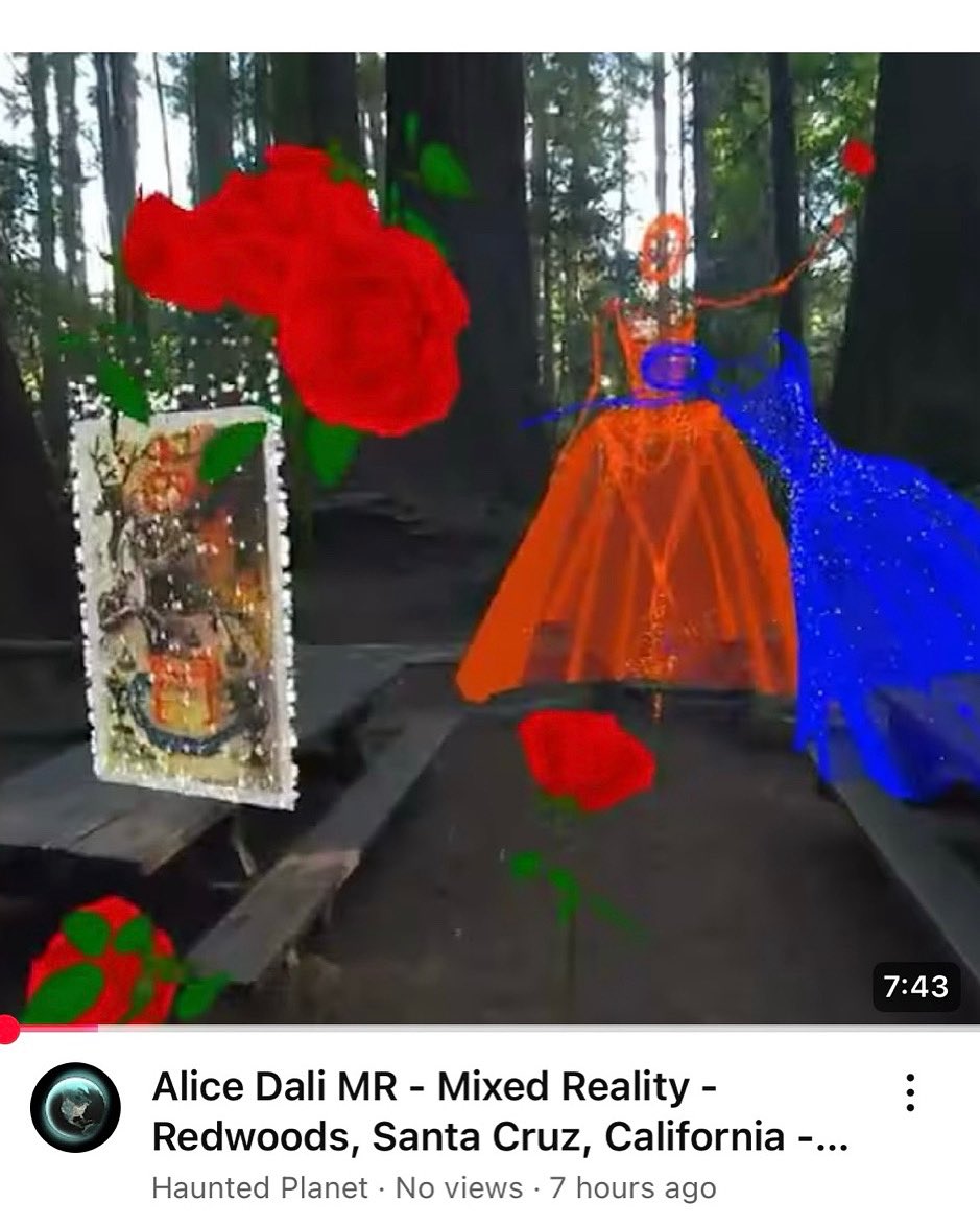 Haunted Planet (@hauntedplanet) on Twitter photo Alice Dali MR - Mixed Reality - Redwoods, Santa Cruz, California - #DreaMR youtu.be/v5McCSCa26I?si… via <a href="/YouTube/">YouTube</a> Congratulations to the Team for outstanding artistic vision!👏👏👏<a href="/madshaahr/">Mads Haahr</a> <a href="/LanaRude/">Dr Svetlana Rudenko</a> <a href="/xiangpeng_fu/">Xiangpeng Fu</a> <a href="/tcddublinscss/">School of Computer Science and Statistics, TCD</a> <a href="/tcddublin/">Trinity College Dublin</a> Alice Dali MR - Mixed Reality - Redwoods, Santa Cruz, California - #DreaMR youtu.be/v5McCSCa26I?si… via <a href="/YouTube/">YouTube</a> Congratulations to the Team for outstanding artistic vision!👏👏👏<a href="/madshaahr/">Mads Haahr</a> <a href="/LanaRude/">Dr Svetlana Rudenko</a> <a href="/xiangpeng_fu/">Xiangpeng Fu</a> <a href="/tcddublinscss/">School of Computer Science and Statistics, TCD</a> <a href="/tcddublin/">Trinity College Dublin</a>