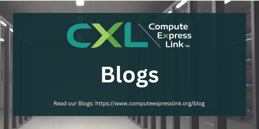 The #CXLConsortium blog program provides a space for our members to highlight the capabilities, use cases and applications made possible with the #ComputeExpressLink (#CXL) specification. Learn more about the growing CXL ecosystem and read the latest blog: bit.ly/3MIjpn7