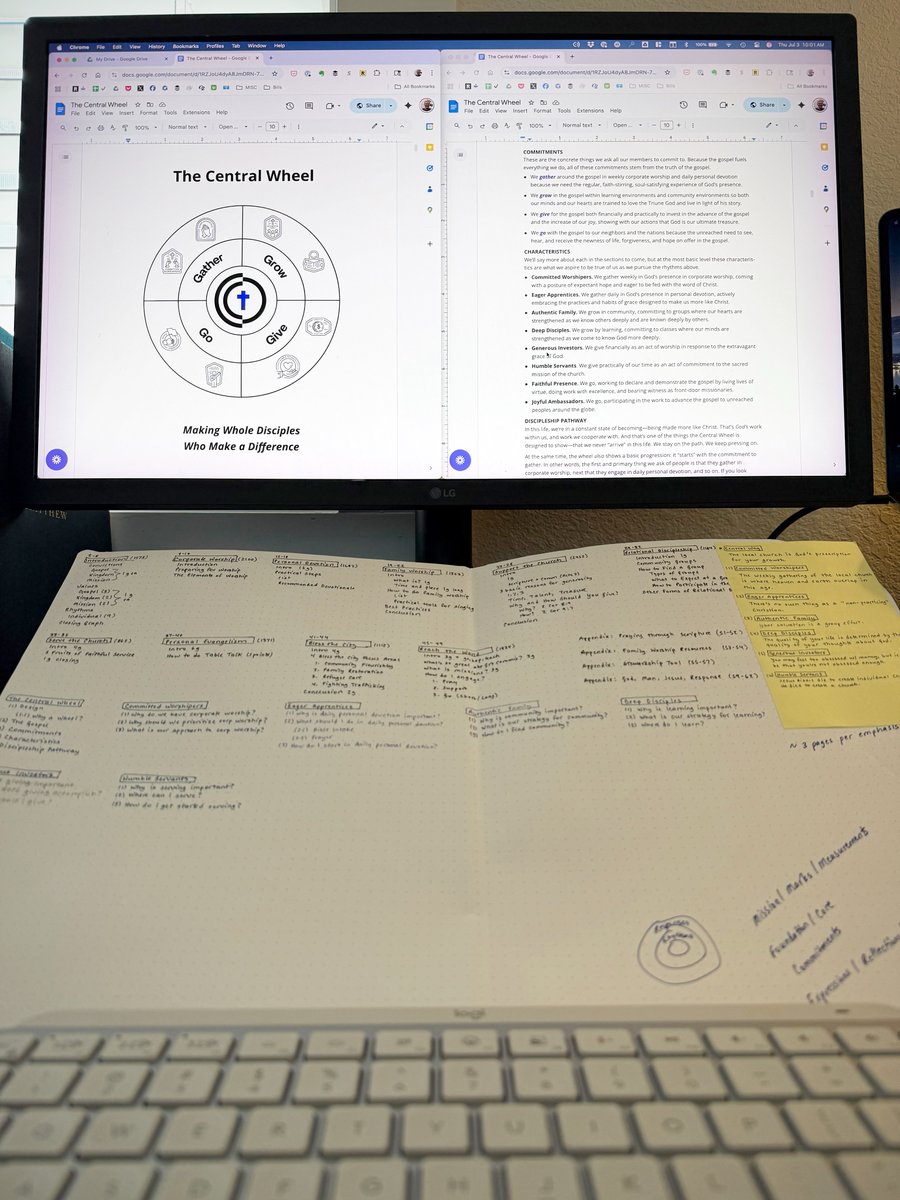 Daniel Patterson (@dlpatterson) on Twitter photo Nearly done with this short book.
ππ©π¦ ππ¦π―π΅π³π’π ππ©π¦π¦π:
ππ’π¬πͺπ―π¨ ππ©π°ππ¦ ππͺπ΄π€πͺπ±ππ¦π΄ ππ©π° ππ’π¬π¦ π’ ππͺπ§π§π¦π³π¦π―π€π¦
Written for our churchβ@centralbcsβit explains our discipleship pathway and how the local church is God's plan for our growth. Nearly done with this short book.
ππ©π¦ ππ¦π―π΅π³π’π ππ©π¦π¦π:
ππ’π¬πͺπ―π¨ ππ©π°ππ¦ ππͺπ΄π€πͺπ±ππ¦π΄ ππ©π° ππ’π¬π¦ π’ ππͺπ§π§π¦π³π¦π―π€π¦
Written for our churchβ@centralbcsβit explains our discipleship pathway and how the local church is God's plan for our growth.